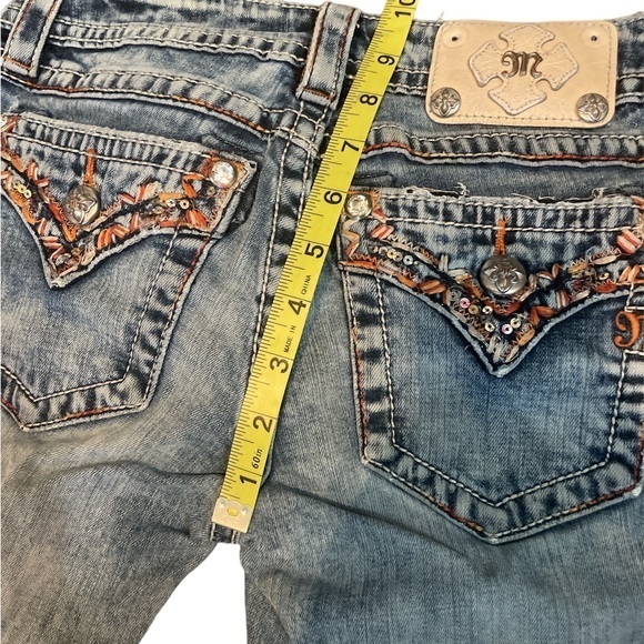 Miss Me distressed‎ boot  cut jeans size 25 - Picture 9 of 9